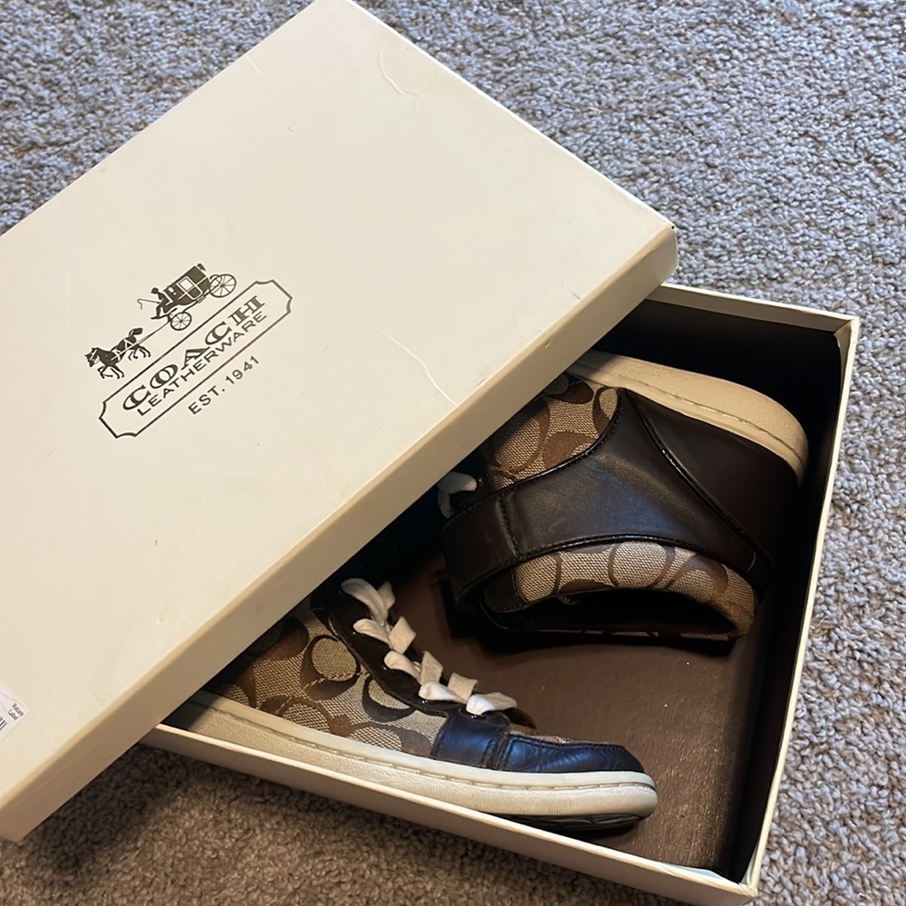 Coach Hightop Sneakers - Picture 8 of 9